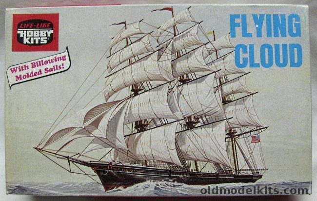 Life-Like Flying Cloud Clipper Ship - (ex Pyro), 09370 plastic model kit